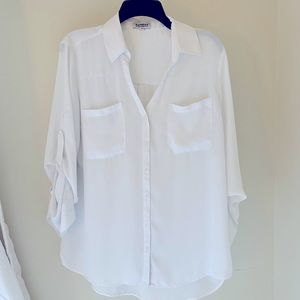 White Express Portofino Shirt - Size L